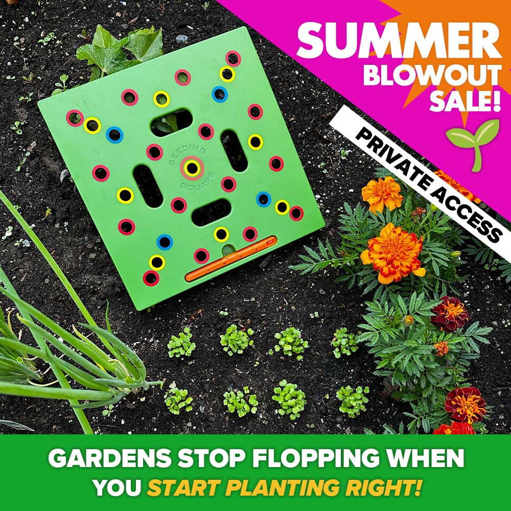 Seeding Square™ - Ultimate Garden Starter + 'Seed 2 Splendor' Guidebook & Course (Private) - Huna Loa