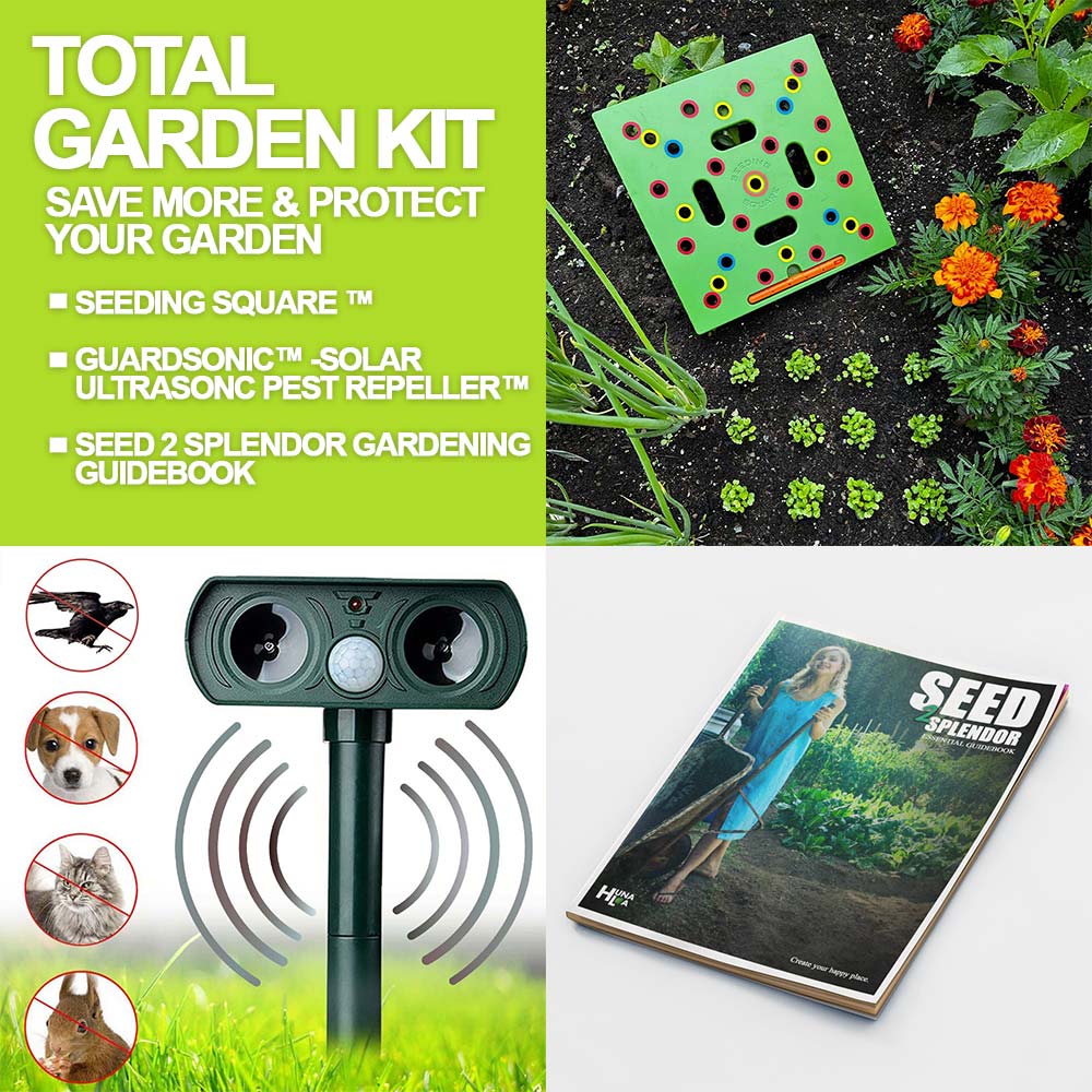 Seeding Square™ - Ultimate Garden Template + 'Seed 2 Splendor' Guidebook (Private) - Huna Loa