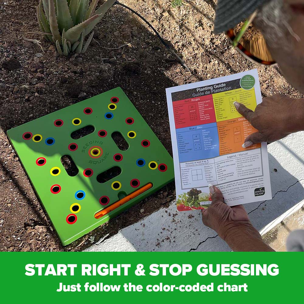 Seeding Square™ - Ultimate Garden Starter + 'Seed 2 Splendor' Guidebook