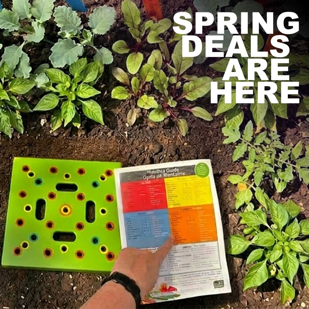 Seeding Square™ - Ultimate Garden Companion Kit + 'Seed 2 Splendor' Guidebook & Garden Success Series Tips - Huna Loa