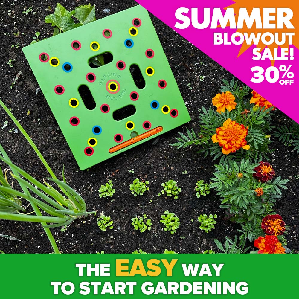Seeding Square™ - Ultimate Garden Starter Kit + 'Seed 2 Splendor' Guidebook & Course - Huna Loa