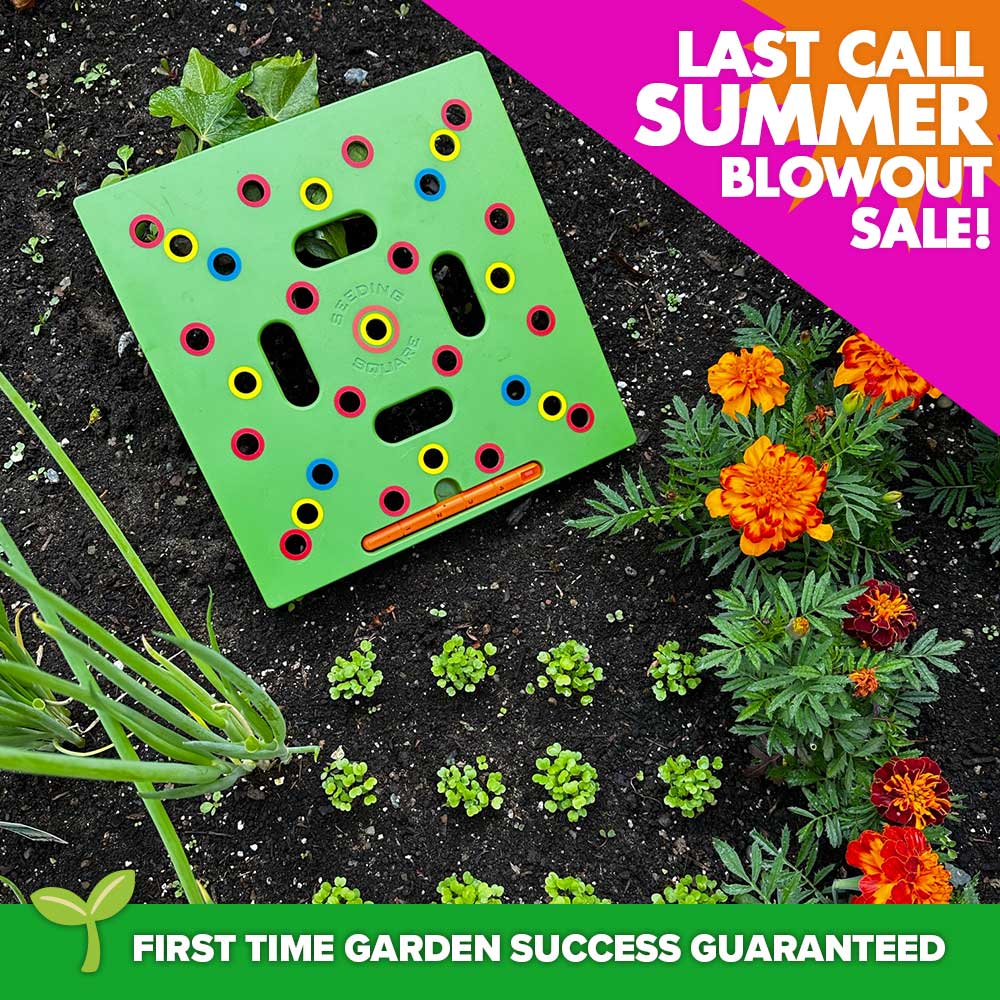 Seeding Square™ - Ultimate Garden Starter Kit + 'Seed 2 Splendor' Guidebook & Course - VAL - Huna Loa