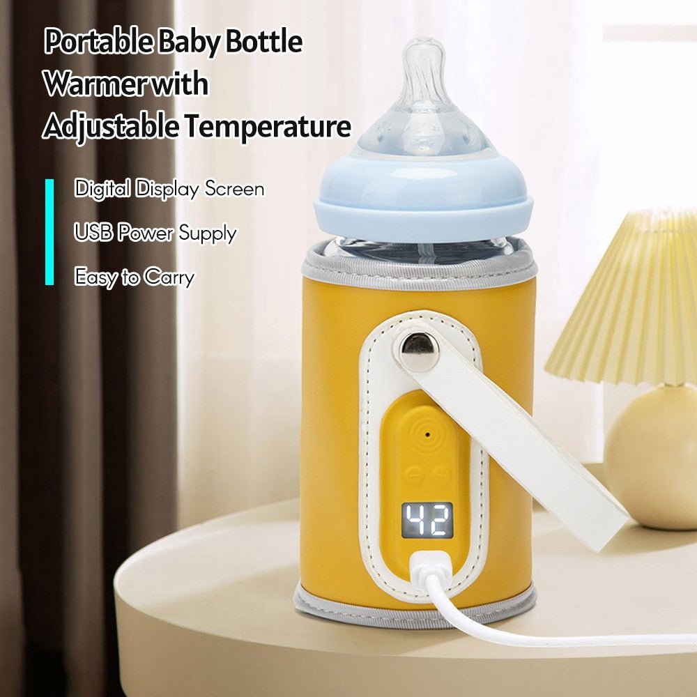 CozySip™ - Ultimate Portable USB Baby Bottle Warmer - Huna Loa